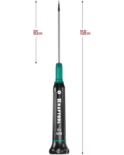 KRAFTOOL  Precision-12, 12 предм., для точных работ, набор отверток (25689)