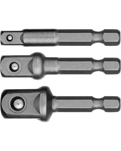 STAYER  Maxfix 50 мм, 3 шт, Адаптеры для торцовых головок (26656-H3)