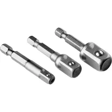 STAYER  Maxfix 50 мм, 3 шт, Адаптеры для торцовых головок (26656-H3)