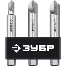 ЗУБР 3 шт., набор экстракторов поврежденного крепежа 26700-H3