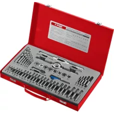 ЗУБР 52 предмета 9ХС, набор метчиков и плашек 28130-H52_z01