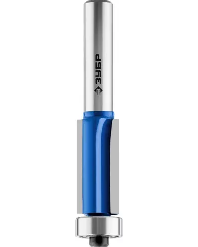 ЗУБР 12.7 x 25.4 мм, хвостовик 8 мм, фреза кромочная с нижним подшипником (3 лезвия) 28728-12.7-25.4 Профессионал