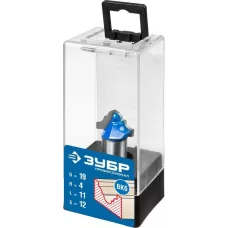 ЗУБР 19 x 11 мм, радиус 4 мм, фреза пазовая фасонная №6 28745-19 Профессионал