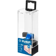 ЗУБР 28.6 x 13 мм, радиус 5 мм, фреза пазовая фасонная №7 28746-28.6 Профессионал