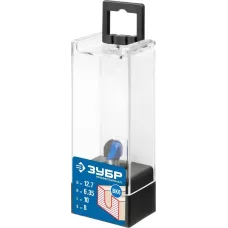 ЗУБР 12.7 x 10 мм, радиус 6.35 мм, фреза пазовая галтельная 28751-12.7-10 Профессионал