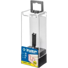 ЗУБР 10 x 25 мм, хвостовик 8 мм, фреза пазовая прямая 28780-10-25 Профессионал