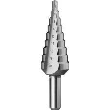 ЗУБР  4-20 мм, 9 ступеней, Р6М5, сверло ступенчатое 29670-4-20-9_z01 Профессионал