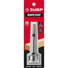 ЗУБР Ø22 х 90 мм, сверло Форстнера по дереву 2993-22_z01