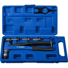 ЗУБР резьбовые заклепки М3-М6 из алюминия/стали, заклепочник 31055 Профессионал