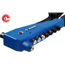 ЗУБР  К-М6, 2 вида заклёпок, комбинированный литой заклепочник в кейсе, Профессионал (31196_z01)