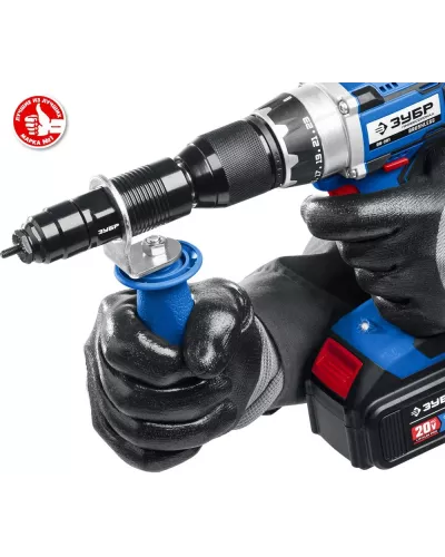 ЗУБР насадка-заклепочник на шуруповерт НР-М8 31221 Профессионал