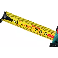 KRAFTOOL 10 м х 25 мм, ударостойкий обрезиненный корпус, рулетка X-Drive (34122-10)