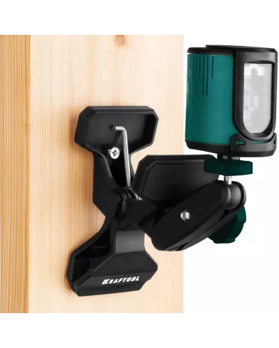 KRAFTOOL универсальный шарнирный держатель- клипса MM2 34704