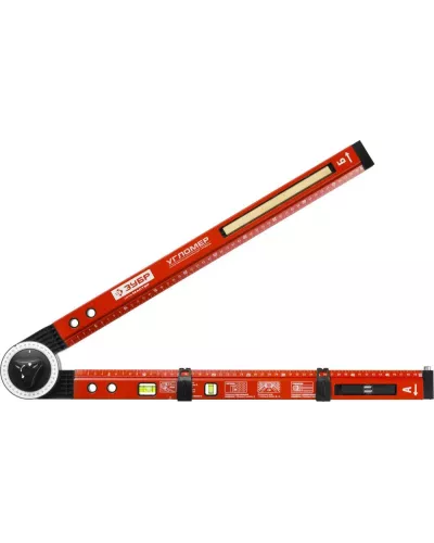 ЗУБР 500 мм, уровень-уклономер 34740