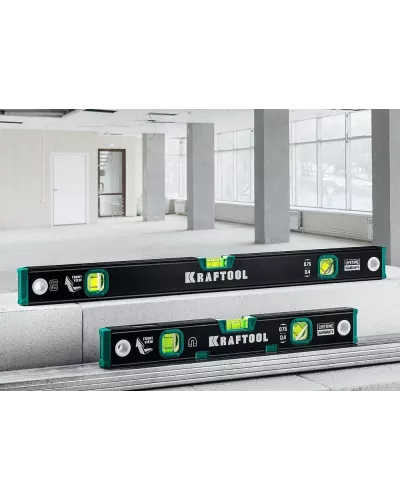 KRAFTOOL 400 мм, уровень с зеркальным глазком GRAND 34781-40