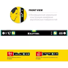 KRAFTOOL 600 мм, уровень с зеркальным глазком GRAND 34781-60