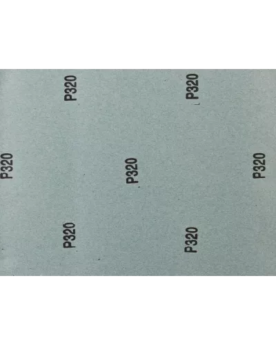 ЗУБР 230 х 280 мм, Р320, 5 шт., на бумажной основе, водостойкий, лист шлифовальный 35417-320 Стандарт