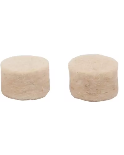 ЗУБР 12x8 мм, 2 шт, круг фетровый 35935