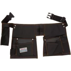 ЗУБР 13 карманов, нейлон, петля (скоба) для крупного инструмента, сумка поясная для инструмента 38654