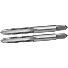 ЗУБР М6 x 0.75 мм, 9ХС, ручные, комплект метчиков 4-28006-06-0.75-H2