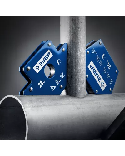 ЗУБР  УМ-6, 23 кг, угольник магнитный для сварочных работ, Профессионал (40055-23)