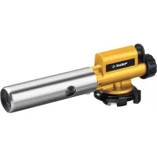 ЗУБР  ГПМ-800, 1300°C, цельнометаллическая, газовая горелка с пьезоподжигом на баллон с цанговым соединением, Профессионал (55550)