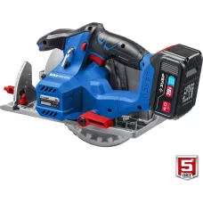 ЗУБР 20В, бесщеточная, 1 АКБ (4Ач), в коробке, пила циркулярная CPB-190-41 Профессионал