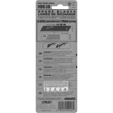 OLFA 25 мм, 5 шт., лезвия сегментированные EXCEL BLACK OL-HBB-5B