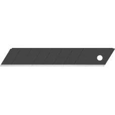OLFA 18 мм, 10 шт., лезвия сегментированные EXCEL BLACK OL-LBB-10B