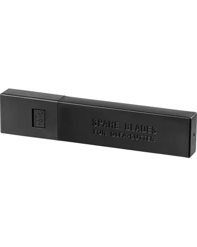 OLFA 18 мм, 10 шт., лезвия сегментированные EXCEL BLACK OL-LBB-10B