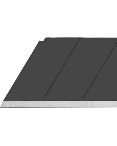 OLFA 18 мм, 10 шт., лезвия сегментированные EXCEL BLACK OL-LBB-10B
