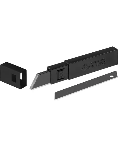 OLFA 18 мм, 10 шт., лезвия сегментированные EXCEL BLACK OL-LBB-10B