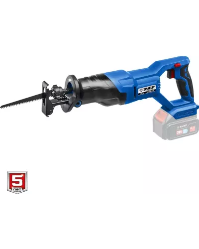 ЗУБР 20В, без АКБ, в коробке, бесщеточная пила сабельная SPB-180 Профессионал