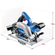 ЗУБР  d 165 мм, 1300 Вт, циркулярная пила (дисковая), Профессионал (ПДП-55)