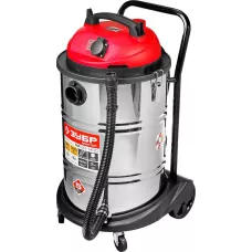 ЗУБР 1400 Вт, пылесос строительный ПУ-60-1400 М4 Мастер