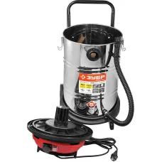 ЗУБР 1400 Вт, пылесос строительный ПУ-60-1400 М4 Мастер