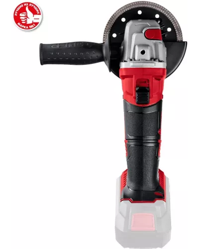 ЗУБР 18В, без АКБ, в коробке, углошлифовальная машина УШМ-18-125 Мастер