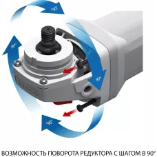 ЗУБР 1500 Вт, 125 мм, углошлифовальная машина (болгарка) УШМ-П125-1500 ПСТ Профессионал