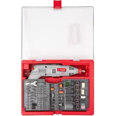 ЗУБР 130 Вт, 8000-35000 об/мин, 176 шт., кейс, гравер электрический с набором мини-насадок ЗГ-130ЭК H176