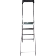 Стремянка алюминиевая 4 ступени с органайзером NV1115 Новая высота 1115104