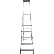 Стремянка алюминиевая 7 ступенией с органайзером NV1115 Новая высота 1115107
