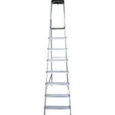 Стремянка алюминиевая 8 ступенией с органайзером NV1115 Новая высота 1115108