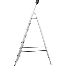 Стремянка алюминиевая 8 ступенией с органайзером NV1115 Новая высота 1115108