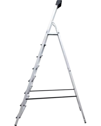 Стремянка алюминиевая 8 ступенией с органайзером NV1115 Новая высота 1115108