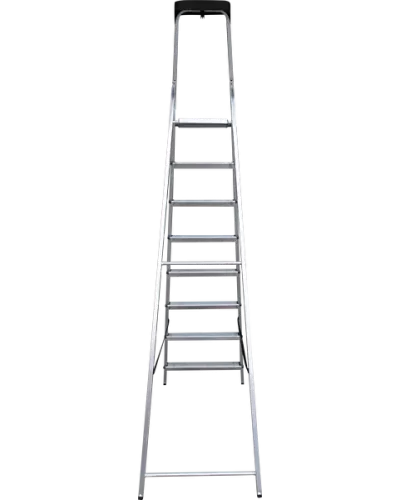 Стремянка алюминиевая 8 ступенией с органайзером NV1115 Новая высота 1115108