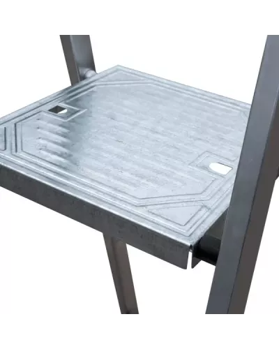 Стремянка алюминиевая  3 ступени 130 мм NV 1117 Новая высота 1117103