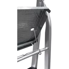 Стремянка алюминиевая  4 ступени 130 мм NV 1117 Новая высота 1117104