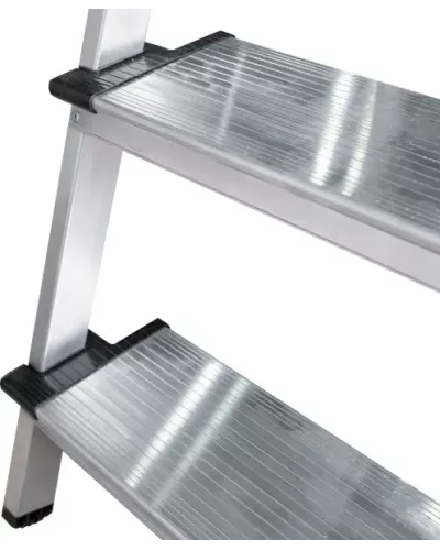 Стремянка алюминиевая  7 ступеней 130 мм органайзер NV 1118 Новая высота 1118107