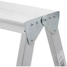 Стремянка алюминиевая двухсторонняя 2x5 ступеней NV 112 Новая высота 1120205