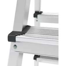 Стремянка алюминиевая двухсторонняя 2x6 ступеней NV 112 Новая высота 1120206